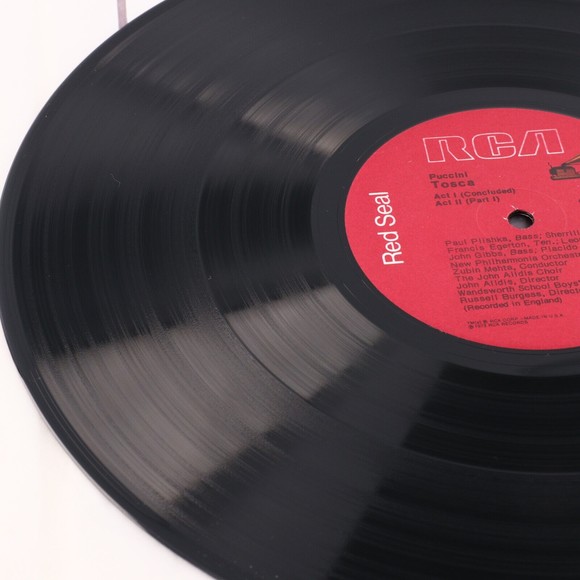 Puccini Jeontyne Price as Tosca, Placido Domingo, Milnes 2 LP Box Set 12" Record - Picture 11 of 12